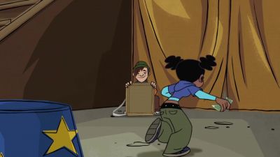 See, Spud,
what'd I tell you? - American Dragon: Jake Long