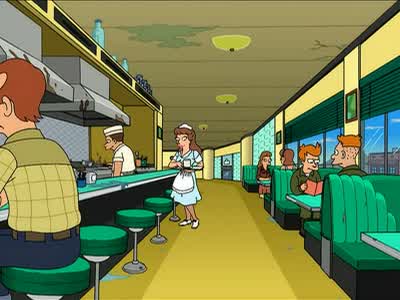 See that waitress? - Futurama