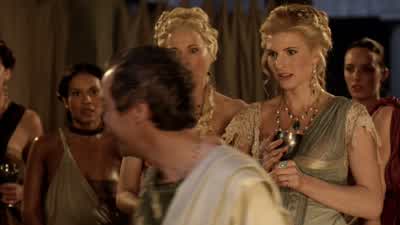 See the hatred burning beyond control. - Spartacus