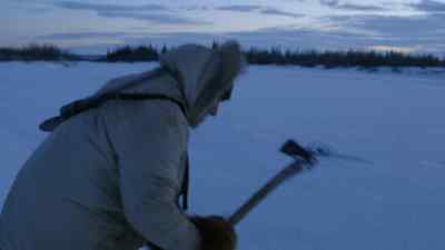 SEE THE WATER THERE?
RIGHT HERE? - The Last Alaskans