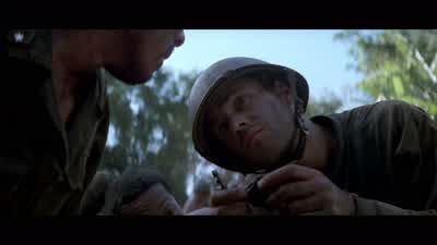 See them birds up there? - The Thin Red Line