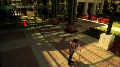 See, there's a small spike
after the second shot. - CSI: Miami