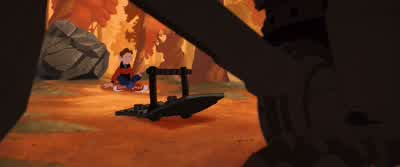 See this This is caIIed a rockRockGoodThat is a treeRock TreeGet itThat's right - The Iron Giant