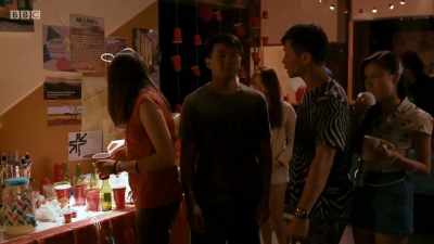 See?! This is exactly
what happened back home. - Ronny Chieng: International Student