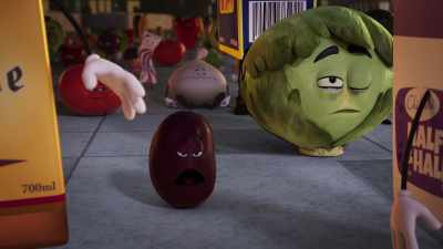 See? Vote for me, and together,
we will tear down the system! - Sausage Party: Foodtopia