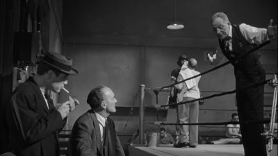 See if you can dig me up a sparring partner real fast - Somebody Up There Likes Me