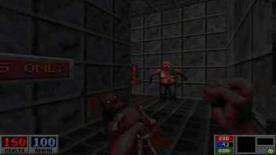 Seeing all the horror
references sprinkled in - FPS: First Person Shooter
