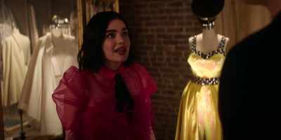 Seeing all these pieces
with my name stitched in them, - Katy Keene