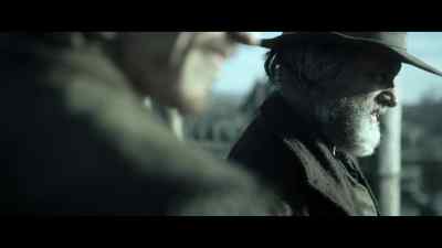 Seeing as God's
most probably whispering in his ear - American Primeval