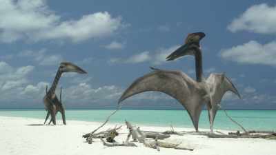 Seeing off a potential rival
might even be another point in his favor. - Prehistoric Planet