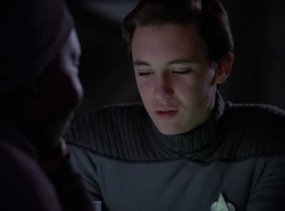 Seeing her on the transporter pad,
it was like seeing pure light. - Star Trek: The Next Generation