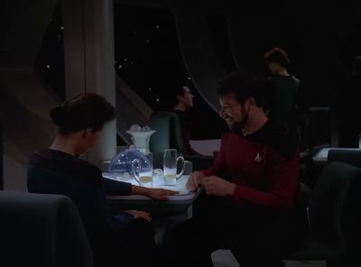 ..seeing the look on his face. - Star Trek: The Next Generation