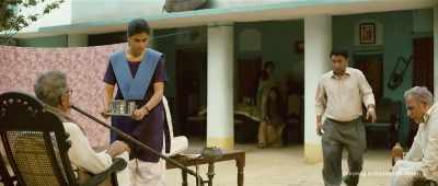 Seema, bring my lunchbox.
I am getting late. - Saand Ki Aankh
