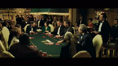 Seems someone knows something I don't. - Casino Royale