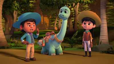 Seems like you can only find
a compy when you don't need one! - Dino Ranch