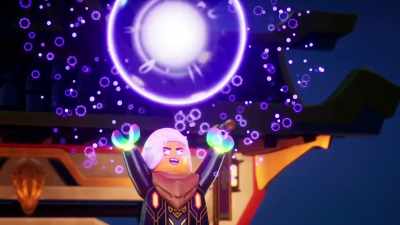 Seems like Zeatrix is
using the Elemental Power - LEGO Ninjago: Dragons Rising