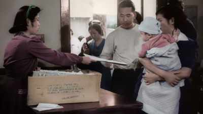 SEEN AS POTENTIAL SPIES
AND SABOTEURS. - America in Color