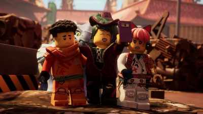 Selfie! Say "Kreel's Junkyard." - LEGO Ninjago: Dragons Rising