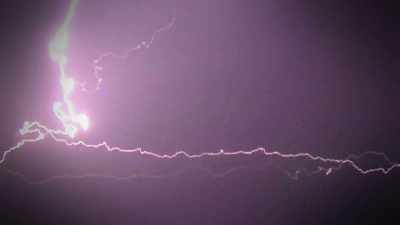 SELLA BELIEVES IN NATURE, THAT
SPARK WOULD COME FROM LIGHTNING. - Strange Evidence