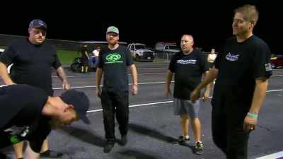 Semi-finals.
15 grand up for grabs. - Street Outlaws No Prep Kings Team Attack