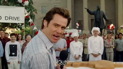 Señor, alimente a los que tienen hambre. - Bruce Almighty