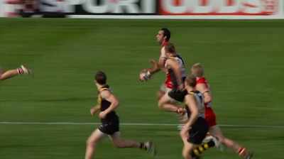 Sensational start
from Adam Goodes! - The Australian Dream