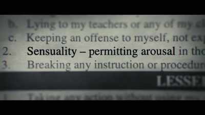 Sensuality-- permitting arousal
in thought or in action." - Heaven's Gate: The Cult of Cults