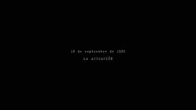 SEPTEMBER 18TH, 1985
THE CLOSING ARGUMENT - Argentina, 1985