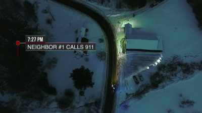 Sergeant Cecil Smith arrives
at the crash-site at 7:46 PM. - The Disappearance of Maura Murray