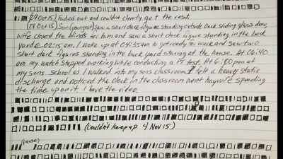 Sergeant CJ Did receive
more telepathic downloads - Truth Hunter