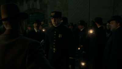 - Sergeant.
- Commissioner. - The Alienist