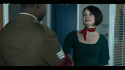Sergeant Davis Lindo.
Pleased to meet you, ma'am. - Granite Harbour