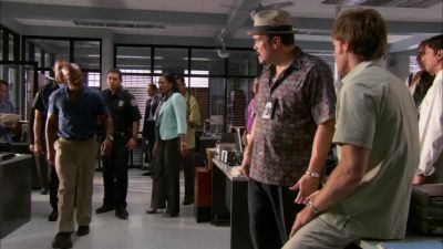 Sergeant Doakes
is on administrative leave - Dexter