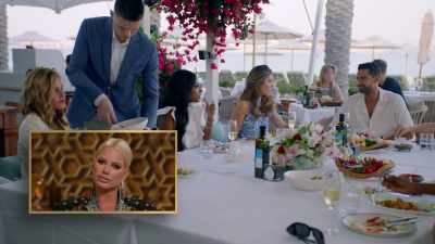 Sergio, she got
very sick with the twins, - The Real Housewives of Dubai