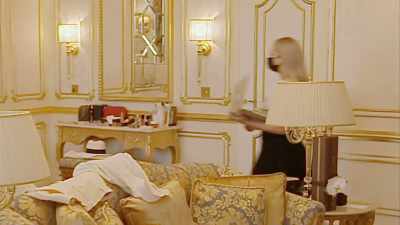 Sergio and his parents
will leave the room at 3:50. - The Real Housewives of Dubai