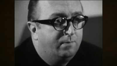 Sergio Leone looked grumpy,
but he was a chum after all. - Sergio Leone: The Italian Who Invented America