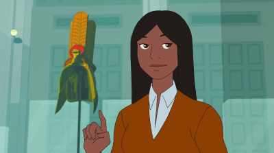 Serious? Basil rhubarb crunch is amazing. - Marvel Rising: Playing with Fire