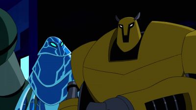 >> SERIOUSLY, ANDREAS, STOP
SMASHING OPEN THE SHIP. - Ben 10: Ultimate Alien