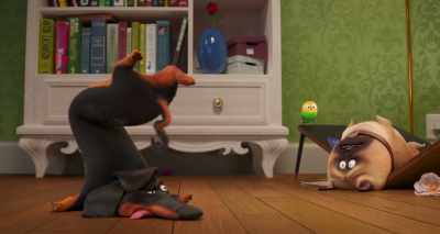 Seriously, guys,
I think I broke something. - The Secret Life of Pets 2