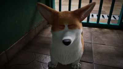 Seriously, I'm from the palace. - Did you hear it? - The Queen's Corgi