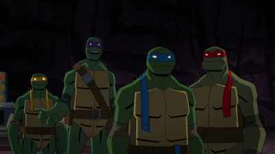 - Seriously?
- Our father was really into Renaissance painters. - Batman vs Teenage Mutant Ninja Turtles