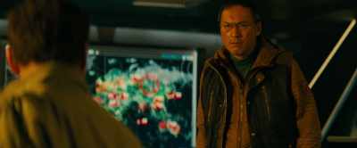 Serizawa, it's not a coincidence
that Monster Zero thing is headed here. - Godzilla: King of the Monsters