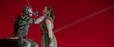 SERKIS: (AS SNOKE)
You will give me Skywalker. - The Director and the Jedi
