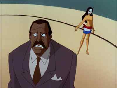 Served him right. - The New Batman Adventures