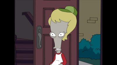 Serves Steve right,
stealing my thunder! - American Dad!
