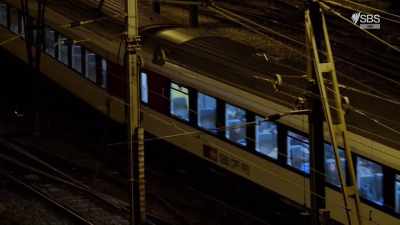 Services are running again,
and Erwin heads to Platform 8 - World's Busiest Train Stations