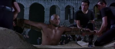 Set him breast deep in earth and famish him - Titus