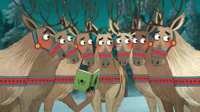 Set course to Wonderland,
reindeer, take flight! - The Night Before Christmas in Wonderland