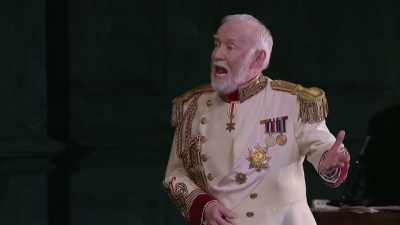 Set your entreatments at a higher rate
than a command to parley. - Great British Theatre