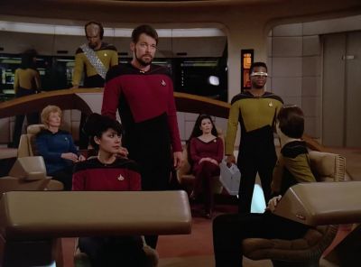 Set heading for Starbase 515,
warp nine. - Star Trek: The Next Generation